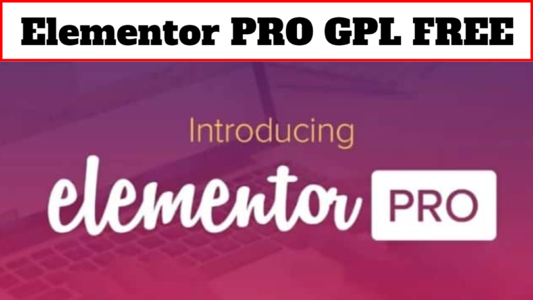 Elementor PRO WordPress Page Builder 3.21.3 Free Download