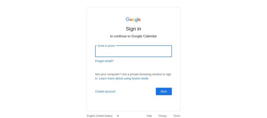Google Calendar
