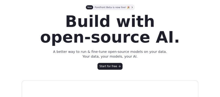 Forefront AI
