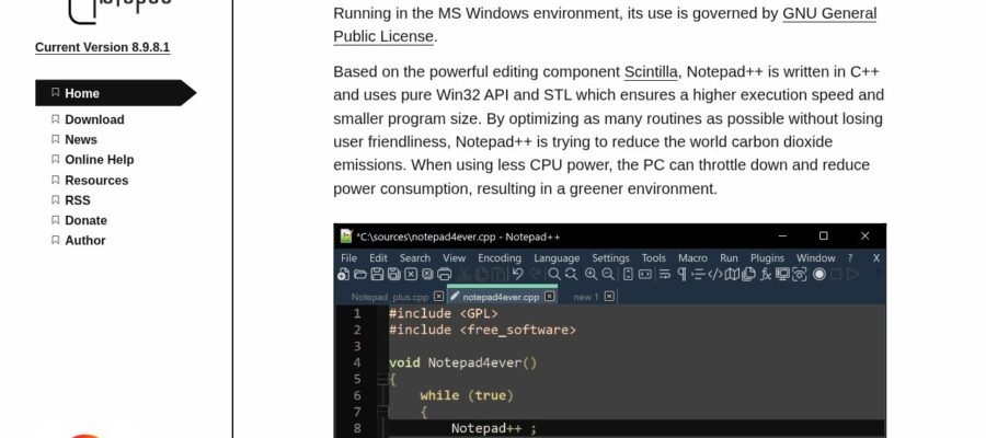 Notepad++